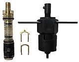 Pro Parts Plus 1225-1225B-PPP-PULLER Dual-Seal Cartridge Replacement Kit w/Puller Tool - Fits Moen Single Handle Faucets/Showers - Lead Free - w/Retaining Clips, Installation Instructions - USA Made