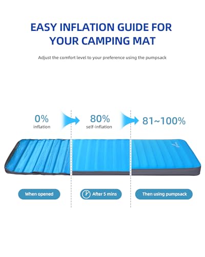 Sportneer-Sleeping-Pad-for-Camping-Self-Inflating-Air-Mattress-with-Solid-Foam-Ultra-Thick-and-Comfortable-Portable-Roll-Up-Mat-Inflatable-Outdoor-Pad-for-High-Altitudes-Travel-Adventures-Blue
