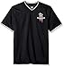Ultra Game NBA Houston Rockets Men's Air Mesh Team Logo V-Neck Jersey T-Shirt, Black, L