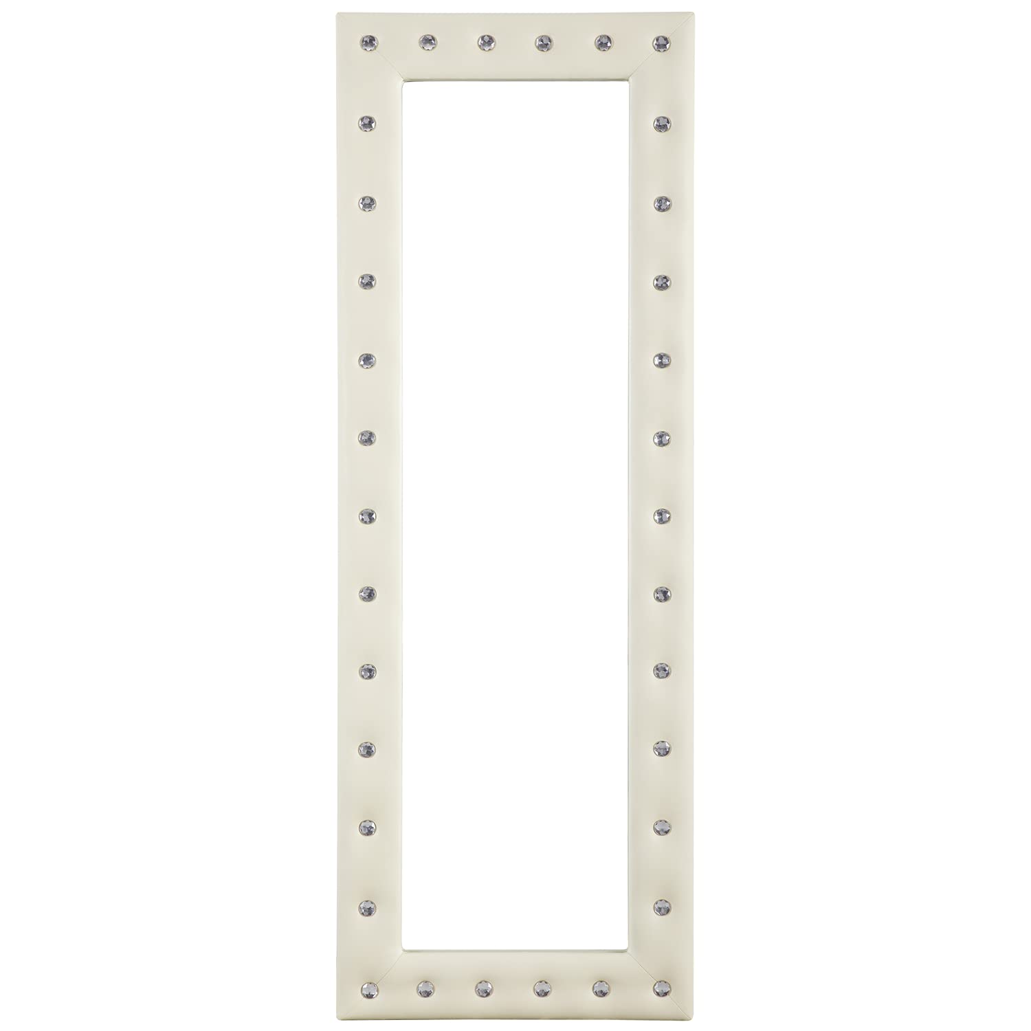 Crystal Tufted Full Length Mirror Full Length Large Floor Mirror