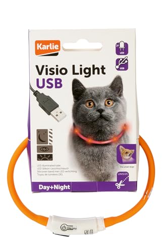 Karlie Visio Light Katze L: 35 cm orange