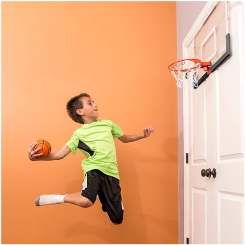 Aro para Puerta de 180° Breakaway Spalding Mini Canasta de Baloncesto Interior 6