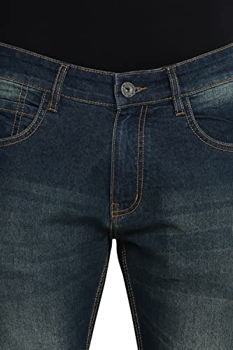 Image of Allen Cooper Blue Colored Jeans