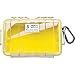 Waterproof Case | Pelican 1050 Micro Case - for iPhone, cell phone, GoPro, camera, and more(Yellow/Clear)