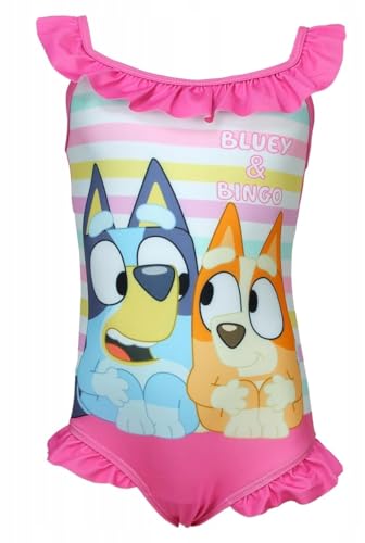 Bañador de una pieza infantil Bluey ropa de baño niñas natación y playa 1