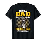 Dad Honor Pitbull Dad Priceless Dog Pet Gift Cute