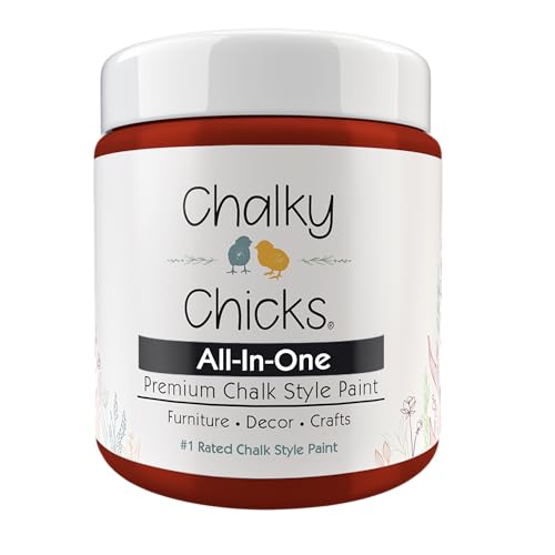 Chalky Chicks All-in-One Chalk Paint for Furniture or Cabinet -