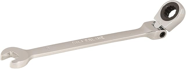 Silverline 282547 Flexible Head Ratchet Spanner 8 mm