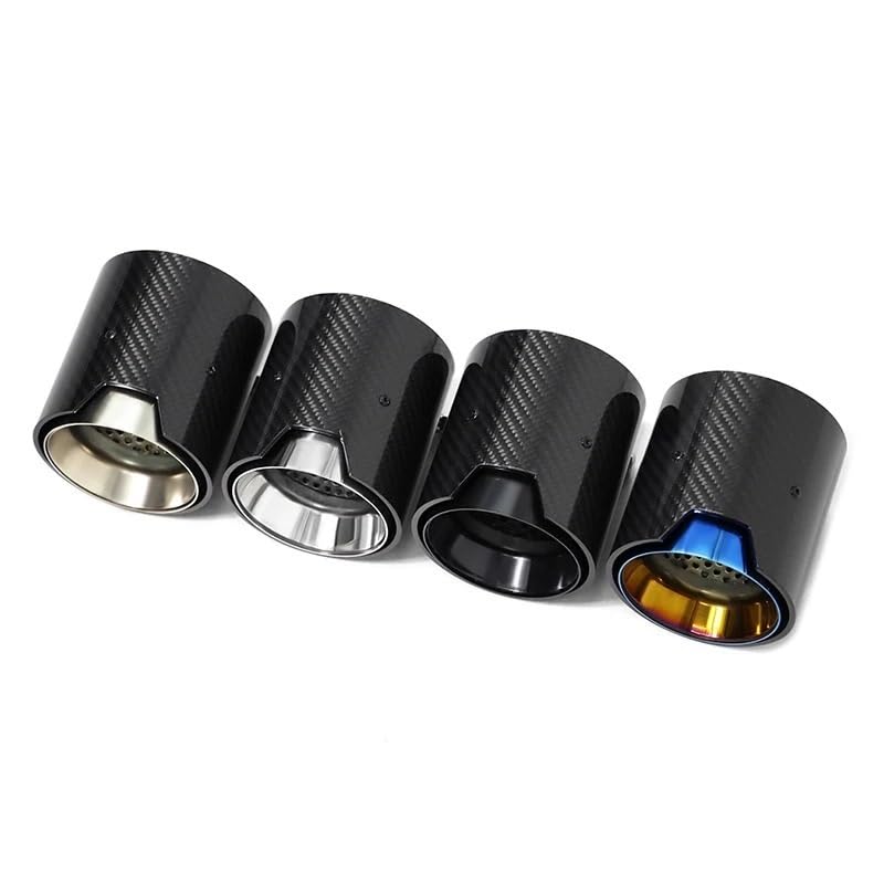 Puntas de escape de carbono ID60mm para lucir un silenciador trasero deportivo en tus rutas de carretera 3