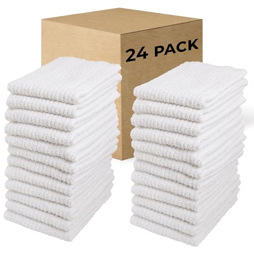 Living Fashions Bar Mop Cleaning Kitchen Dish Cloth Towels 12