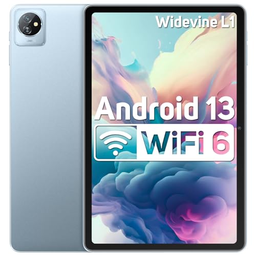 Blackview Tablet 10 Pulgadas Tab70 WiFi(2024), 8(4+4) GB+64GB/2TB SD Android 13 Tablet, WiFi 6, BT5.0, 6580mAh Android Tablet, Cámara 5MP+2MP/Type-C/Google GMS 2.0GHz Quad-Core IPS HD+ WiFi Tablet