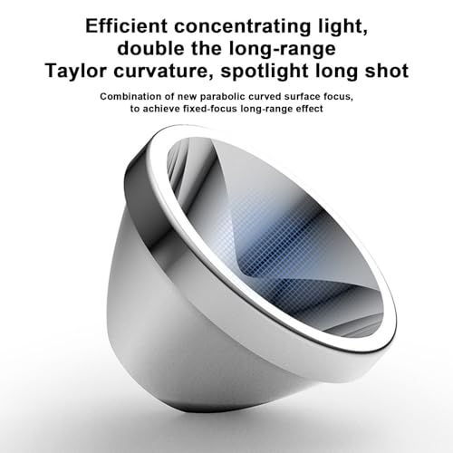 Linterna frontal recargable | Luz de diadema brillante impermeable de haz largo - Luz frontal recargable - para hombres, senderismo, correr, trabajo, montaje al aire libre - imagen 8