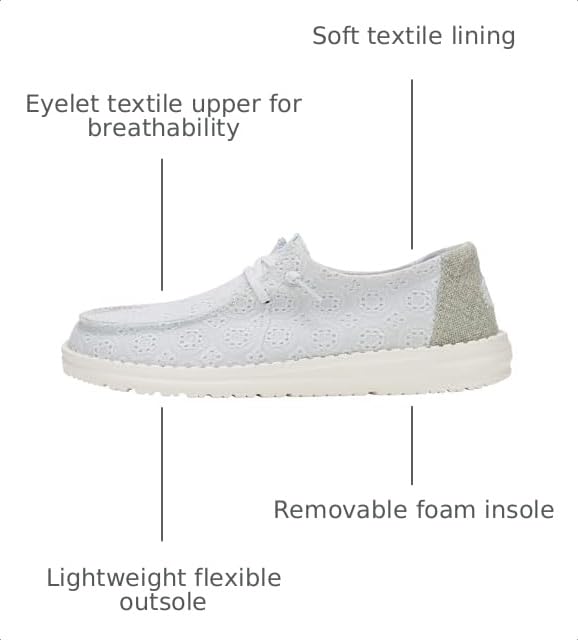 Image of HEYDUDE Wendy Eyelet Lace