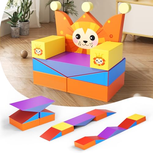 Bloques de Espuma para bebés,Juguetes para trepar y Gatear,Juguetes para trepar para niños pequeños de 1 a 3 años,Bloques de Espuma para trepar (JM3239)