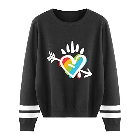 Sudadera LGBT de manga larga con estampado Cover