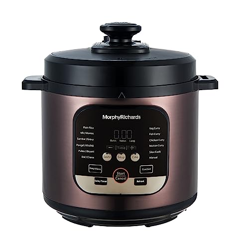 Morphy Richards WizPot 6 Litres 1000W Electric Pressure Cooker| 1...