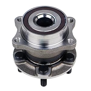 KUSATEC 512401 Rear Wheel Bearing and Hub Assembly Compatible with Subaru Outback Legacy 2010-2014 Forester 2009-2013 Scion FR-S, Subaru BRZ WRX, 5 Lug