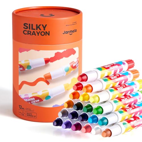 画材Jar Melo ジャーメロ　無毒の洗えるクレヨン 36色 Amazon.com: Jar Melo Jumbo Crayons for Toddlers, 36 Colors