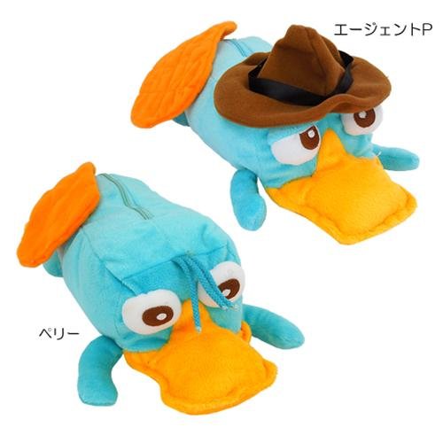 キャラクターグッズ フィニアスとファーブ トランスフォームぬいぐるみ