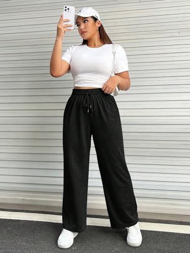 Image of dockstreet Women's /Unisex ONESOPEN Bottom Drawstring Pure Cotton Stretchable Baggy Jogger Pants