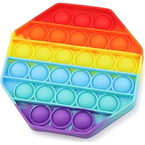 Pop it Anti-stress speelgoed, push pop fidget speelgoed voor kinderen en volwassenen, gadget bubbel-sensory speelgoed…