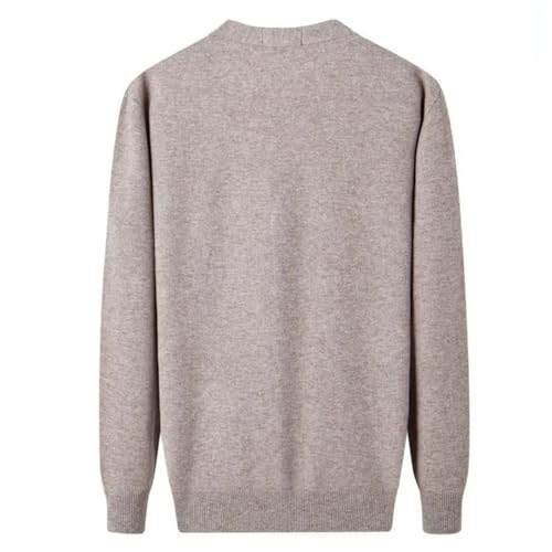 Men Wool Knitted Sweater Buttons Cardigan Warm Sweater V-Neck Knitted Thick Casual Jumpers3