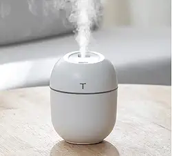 Mini Umidificador De Ar Portátil Purificador - Usb - Lâmpada