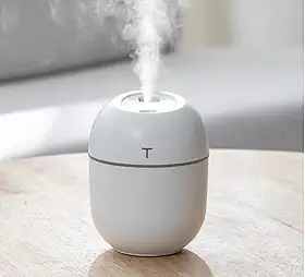 Mini Umidificador De Ar Portátil Purificador - Usb - Lâmpada