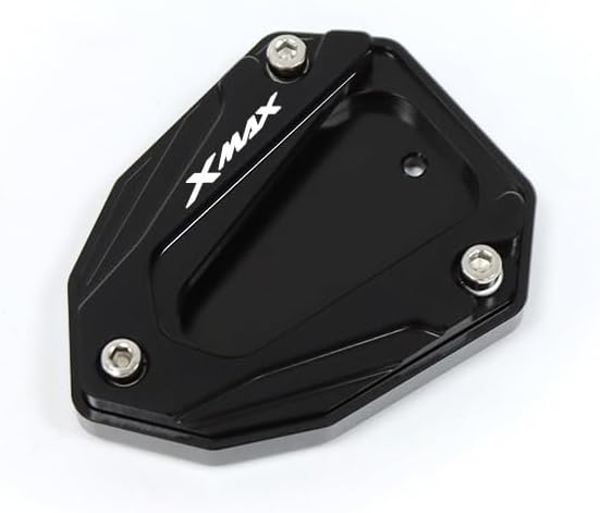 Kickstand Extension Pad for Yam&aha Xmax 300 XMAX300 2023 Motorcycle Kickstand Side Stand Extension Enlarger Pad Auxiliary Bracket