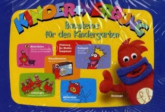 Kinder und Werbung: Bausteine für den Kindergarten: Bausteine für den Kindergarten. Enth.: Handpuppe, 2 Bilderbücher, Handbuch, Liederbogen, Wunschfernseher, Kopiervorlagen u. Bastelbögen