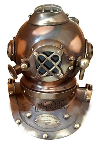 Divers Diving Helmet Beautiful Finish U.S Navy IV Diving Helmet 8