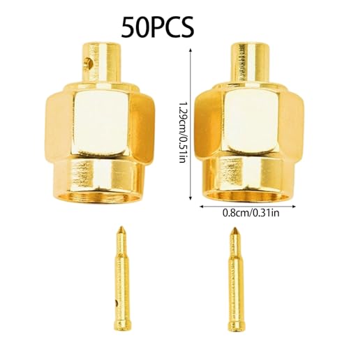 Conectores coaxiales RG402 para renovar el cableado de antenas y sistemas de comunicación en torre 5