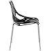 Poly and Bark Poly & Bark Birds Nest Dining Side Chair (Black)