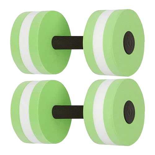 2pcs Eva Water Barbells Hand Dumbbells para Ejercicio en Piscina miniatura 1