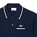 Lacoste Men's Classic Fit Pocket Accent L.12.12 Polo Shirt, Navy Blue/Flour, 3X-Large