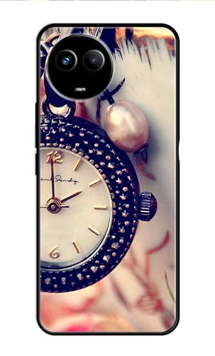 PRINTFIDAA® Metal TPU Printed Back Cover for Realme 11x 5G (Ladies Watch) 360 Degree Protection | Camera Protection -25092024(C) Deal