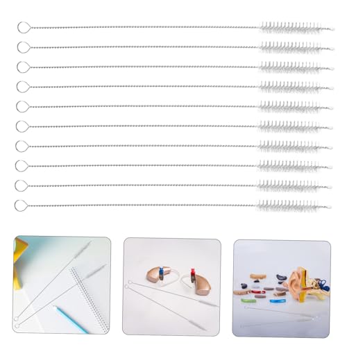 Kit completo de limpiador de tubos de ventilación, 10 piezas, cepillos para limpieza y desatascado de cañerías miniatura 4