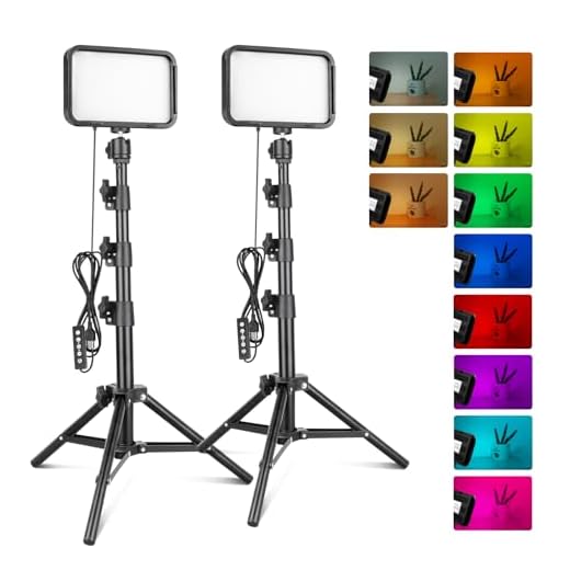 Torjim RGB Studio Video Lighting Kit