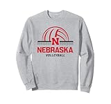 Nebraska Cornhuskers Volleyball Smash Officially Licensed Sweatshirt
