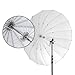 Glow Easy Lock Large Deep White Fiberglass Umbrella (51