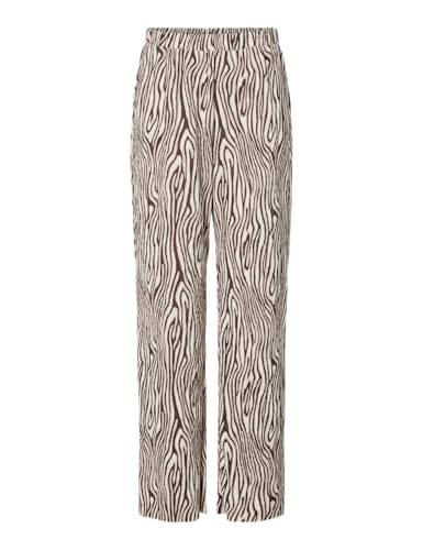 Pantalon large JRS Pcflora PIECES à taille haute fluide et extensible