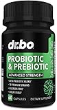 Vegan Probiotics for Women Men - Lactobacillus Acidophilus and Rhamnosus Probiotic Capsules with...