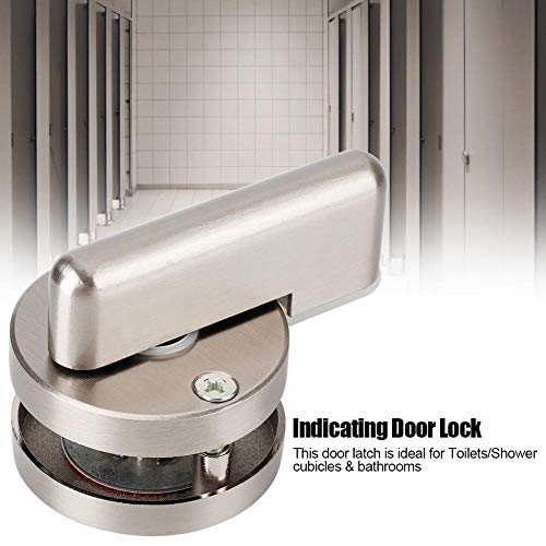 Bathroom Toilet Wc Indicator Privacy Dead Bolt Door Lock Vacant Engaged Public Toilet Partition Lock #TOP2