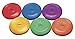 Sportime Flying Discs, 9 Inches, Assorted Colors, Set of 6