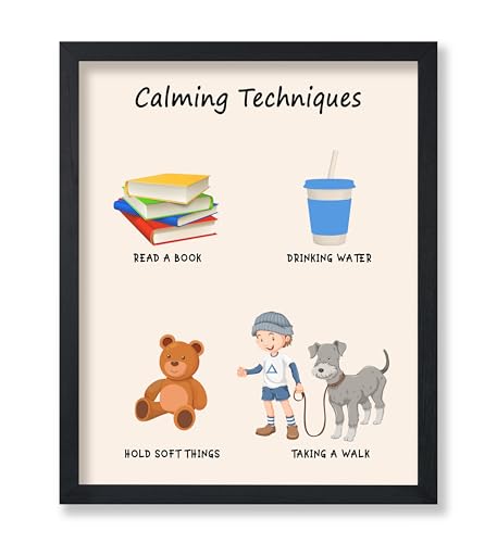 Poster Master Calming Techniques Poster - Calm Strategies Print -