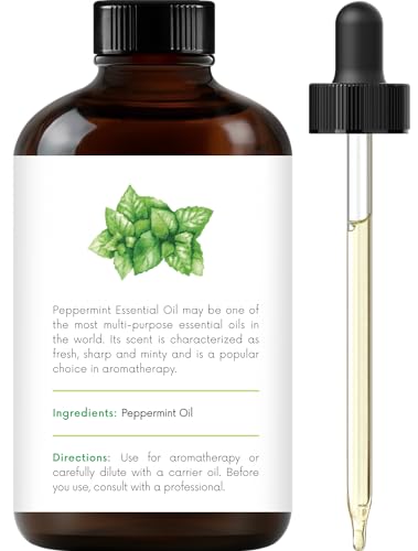 Handcraft Blends Pure & Fresh Set: Peppermint and Tea Tree Essential Oils – (2 x 4 Fl Oz) – 100% Pure & Natural – for Diffuser, Aromatherapy, and DIY Projects - Image 3