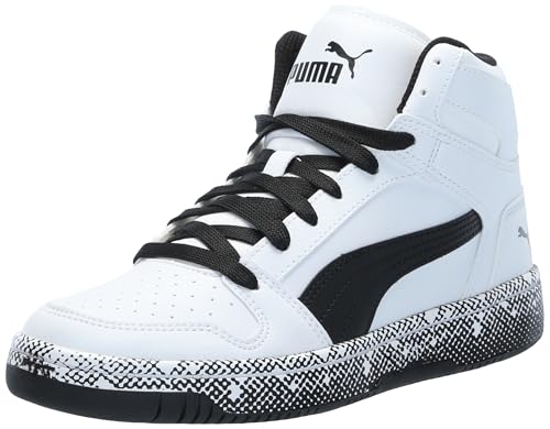 Image of PUMA Boys' Rebound Layup Mid Sneakers