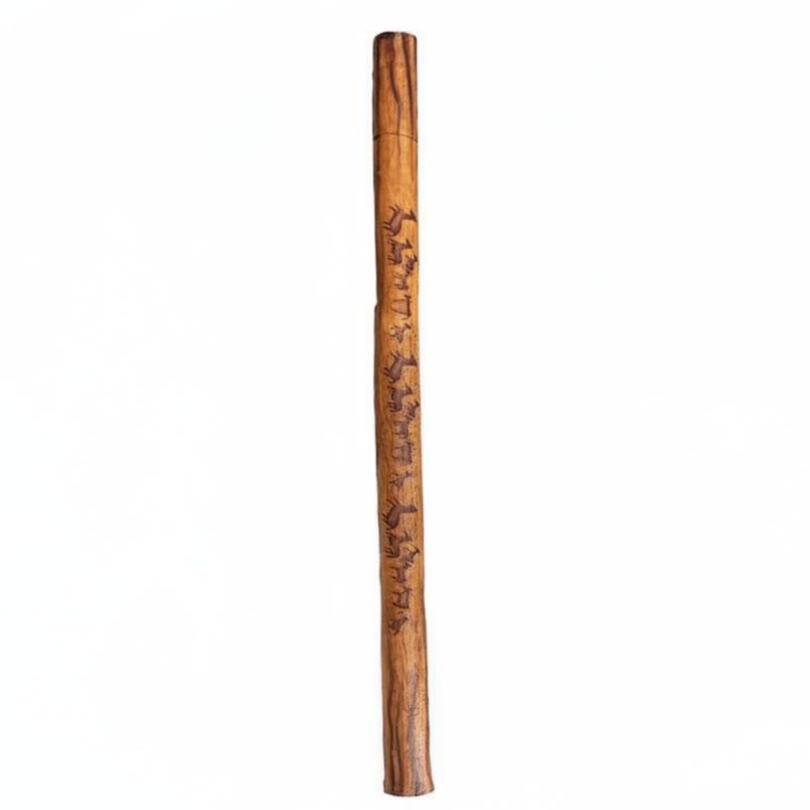 Percussion Percussione Artigianale Bambù Cilindro Sonoro Prodotto Manuale Dettagli Incisi Soffuso Adatto per Musica Studio Relax Regalo, Stile Sudamericano