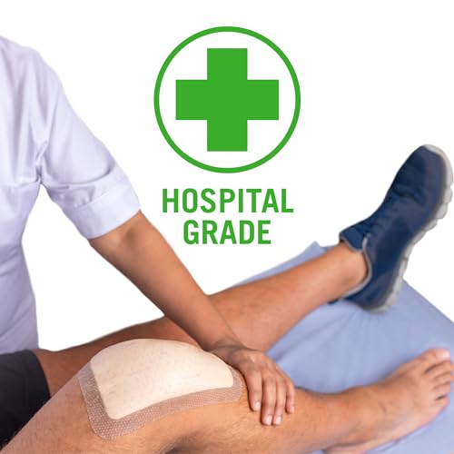 Mepilex Border Flex 4 x 4 in (10 x 10 cm) Hospital Grade Dressings for Skin Tears, Minor Burns and Cuts Waterproof Adhesion for Up to 7-Day Use - Thumbnail 3