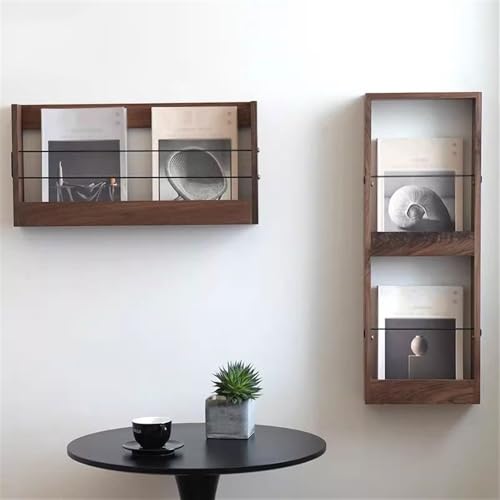 Estantería de madera rectangular para libros en oficinas domésticas y salones modernos 3